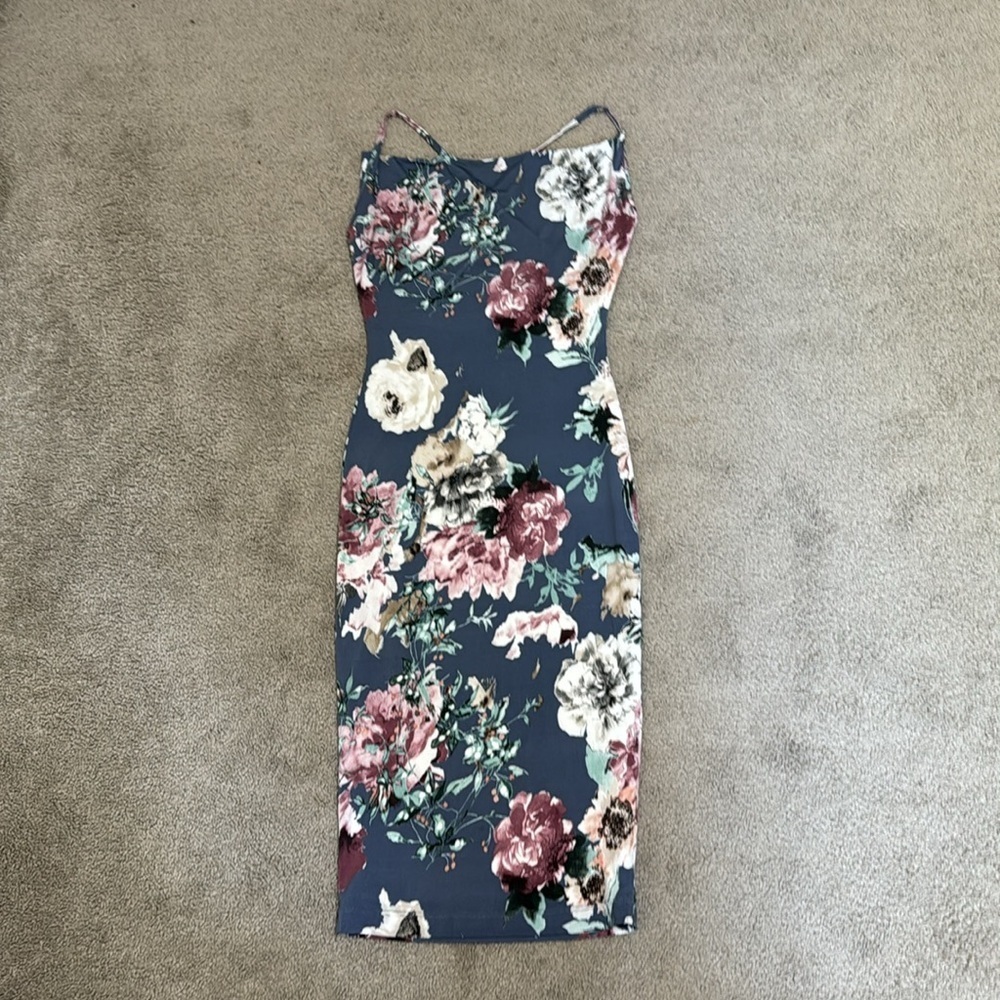 NWOT floral maxi